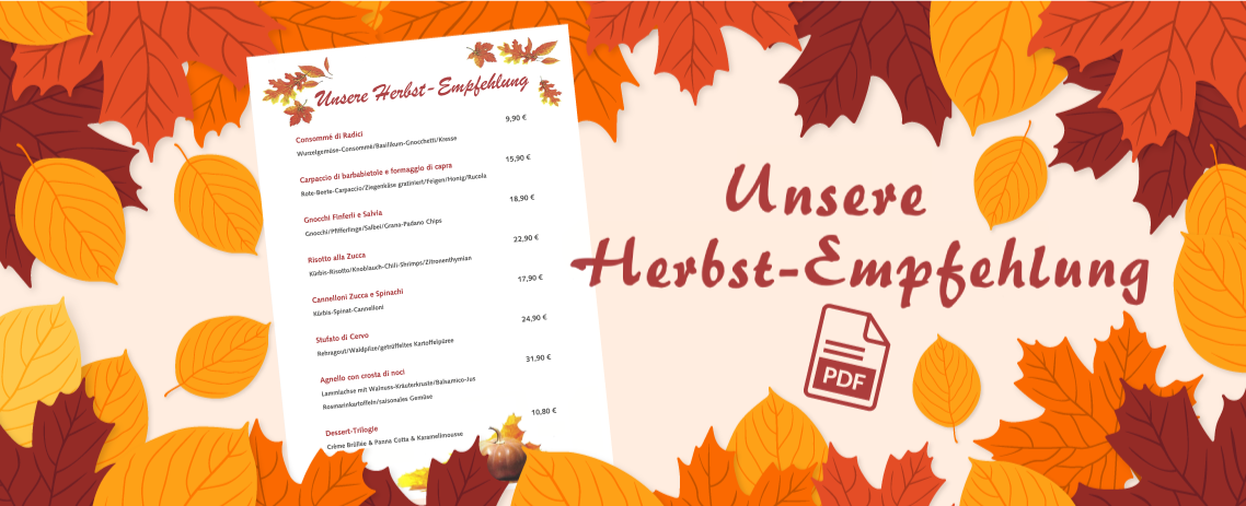 Herbstempfehlungen
